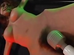 Petite asian teen knyttet og lekte